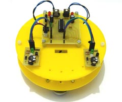 Diskbot Işığı Takip Eden Robot